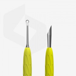 Instrument pentru cuticule cu 2 capete Staleks Pro Uniq PQ-11/2Y